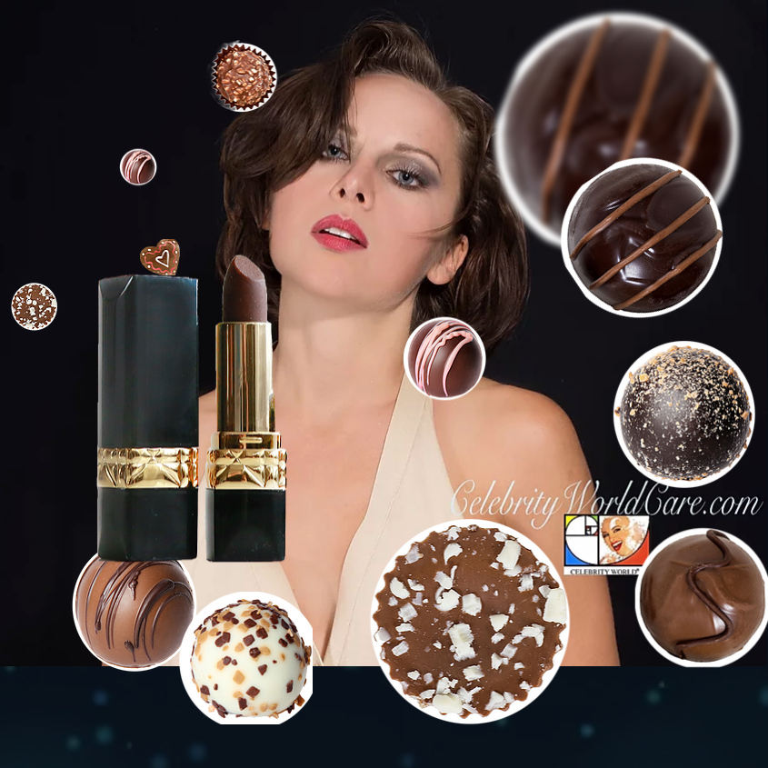 Шоколадный поцелуй натуральная шоколадная помада