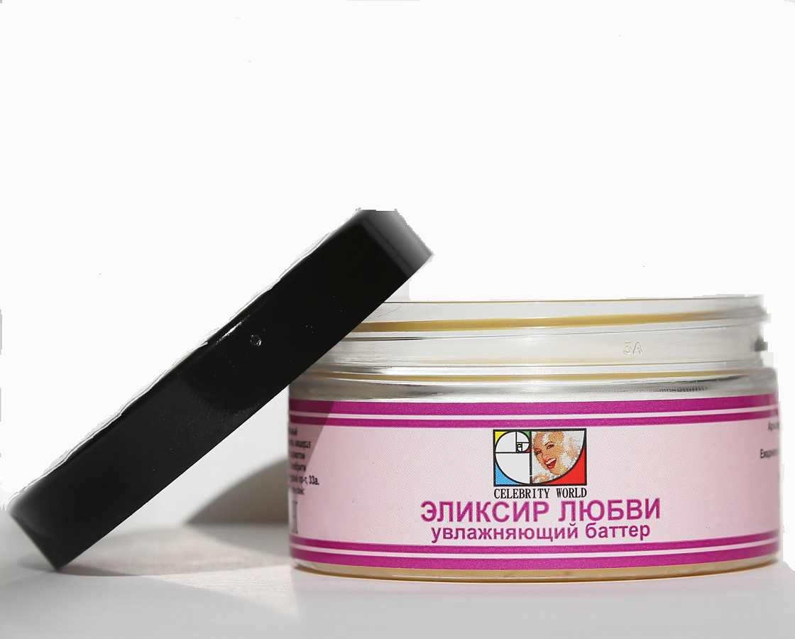 Эликсир любви натуральный увлажняющий ароматический баттер 100ml